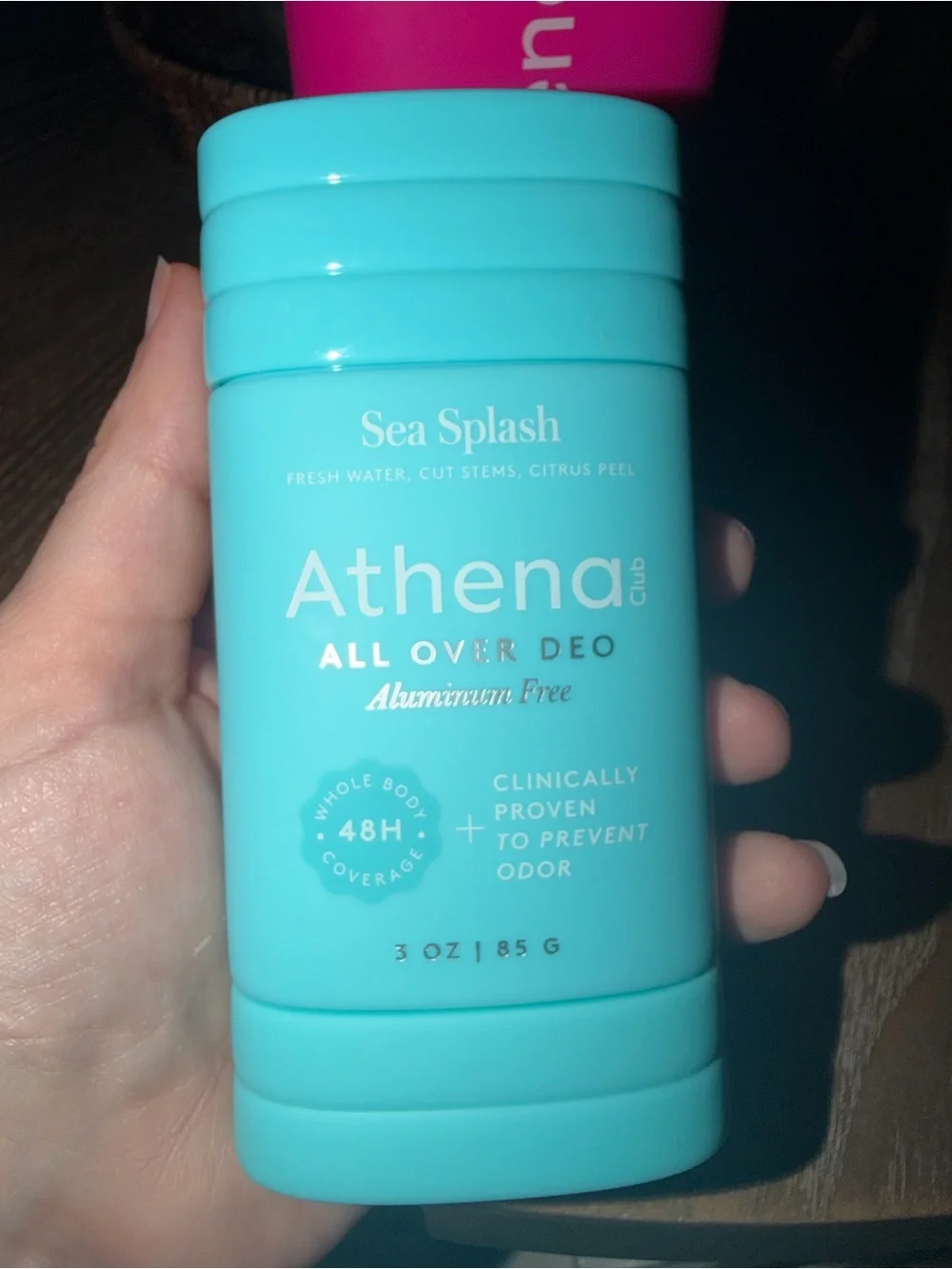 Athena Super Pink Lotion & Sea Splash Deodorant Duo